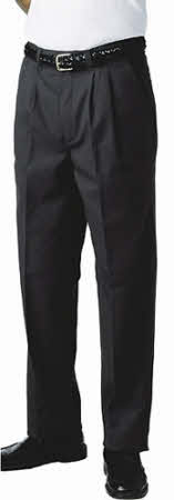 chino pleated pant