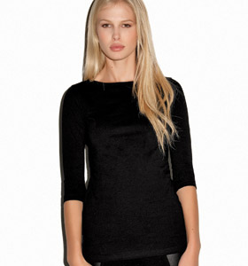 bella boatneck tee